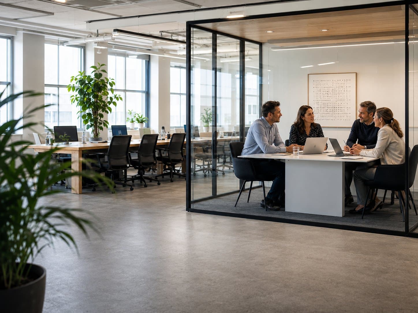Een gesprek tussen een recruiter van Your Company en een kandidaat